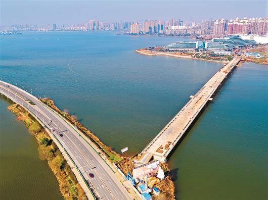 參加武漢美博會(huì)更方便了，只因南湖大橋或年內(nèi)通車