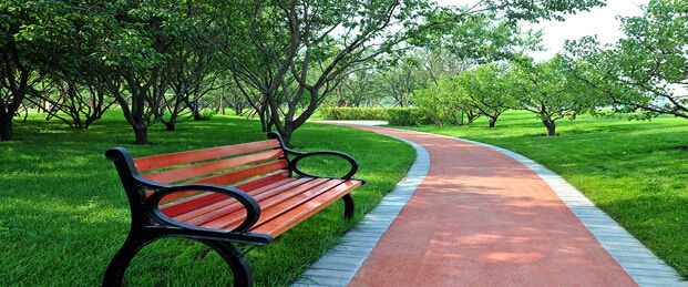 參加武漢美博會之余，到公園“美好生活共享空間”狂一逛吧