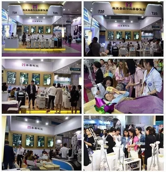 往屆武漢美博會現場